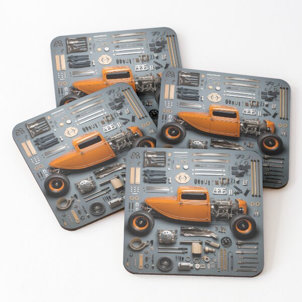 Item preview, 1932 Model B Classic Car Knolling Craft designed and sold by StefNomadLife.