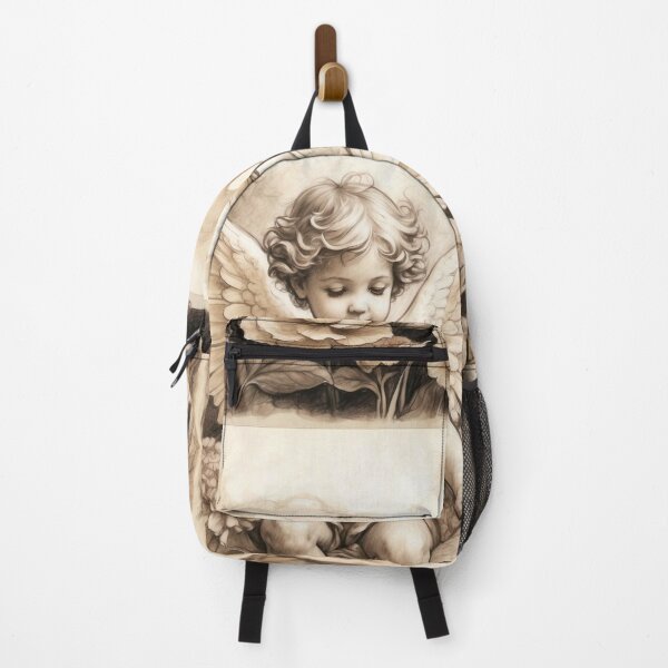 Item preview, Cherub Angel in a Garden Paradise - 15 designed and sold by nyathiwa.