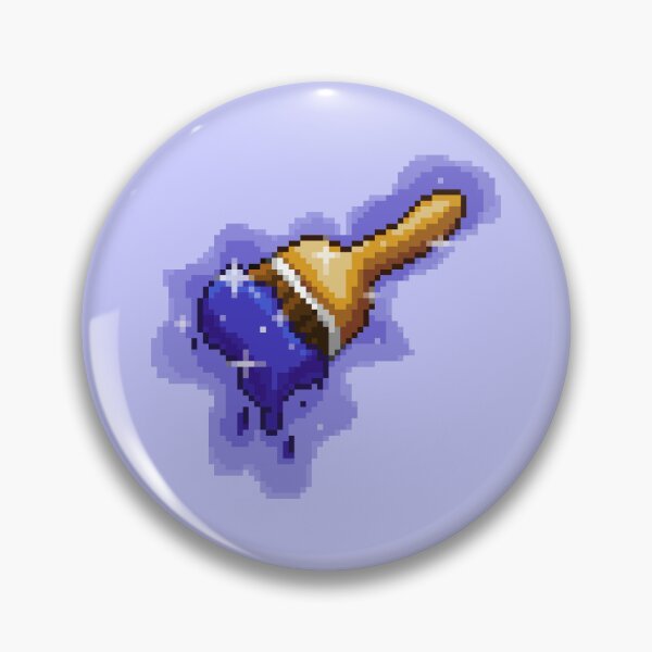 Item preview, Neopet Starter Blue Paint Brush Pixel Art designed and sold by AyrosArts.