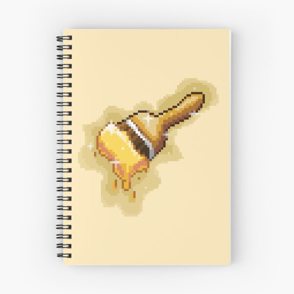 Item preview, Neopet Starter Yellow Paint Brush Pixel Art designed and sold by AyrosArts.