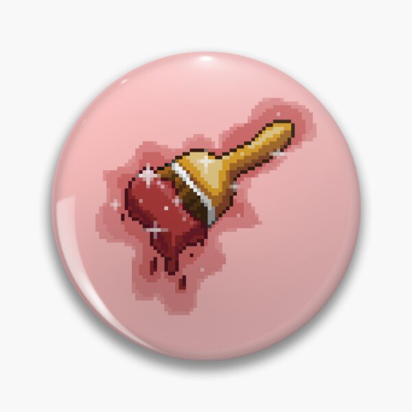Item preview, Neopet Starter Red Paint Brush Pixel Art designed and sold by AyrosArts.