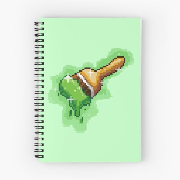 Item preview, Neopet Starter Green Paint Brush Pixel Art designed and sold by AyrosArts.