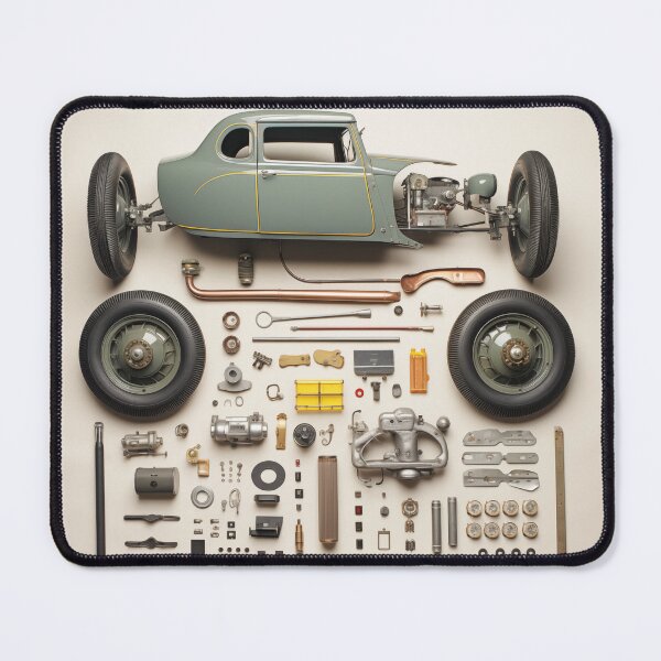 Item preview, 1932 Model B Classic Car Knolling Craft designed and sold by StefNomadLife.