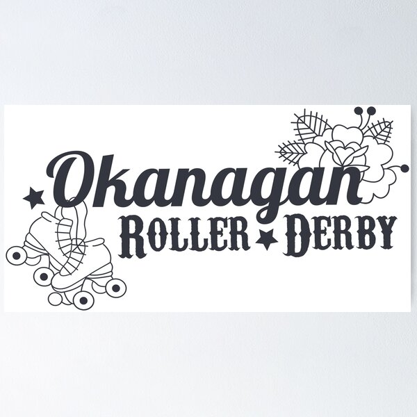 Item preview, OKRD Horizontal Logo designed and sold by OKRollerDerby.