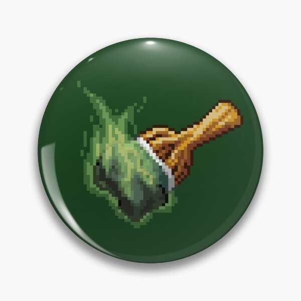 Item preview, Neopet Swamp Gas Paint Brush Pixel Art designed and sold by AyrosArts.