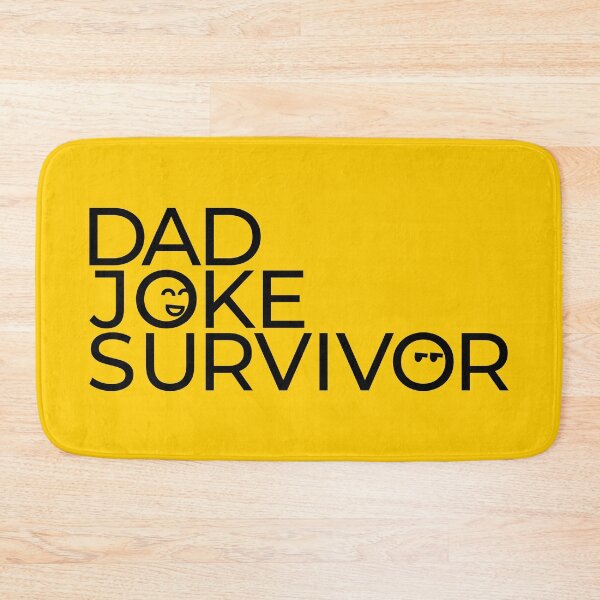 Item preview, Dad Joke Survivor (Black Text) designed and sold by putNplearn.