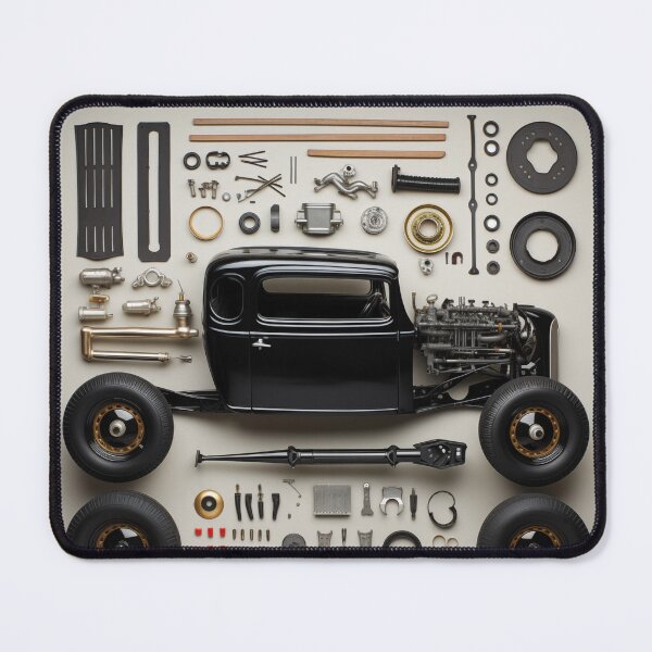 Item preview, 1932 Model B Classic Car Knolling Craft designed and sold by StefNomadLife.