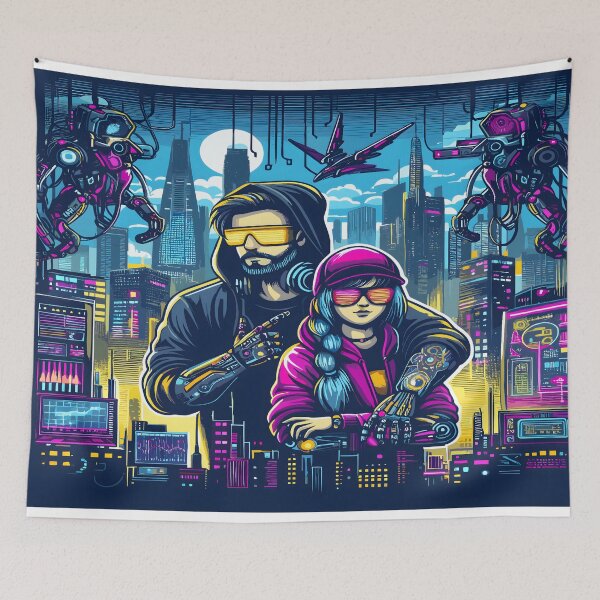 Item preview, Anime Girl Anime Boy Computer Geek Desk Mat Aesthetic designed and sold by KitonicTees.