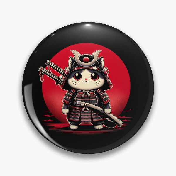 Item preview, Samurai Cat Full Moon designed and sold by Diego Alvarez.