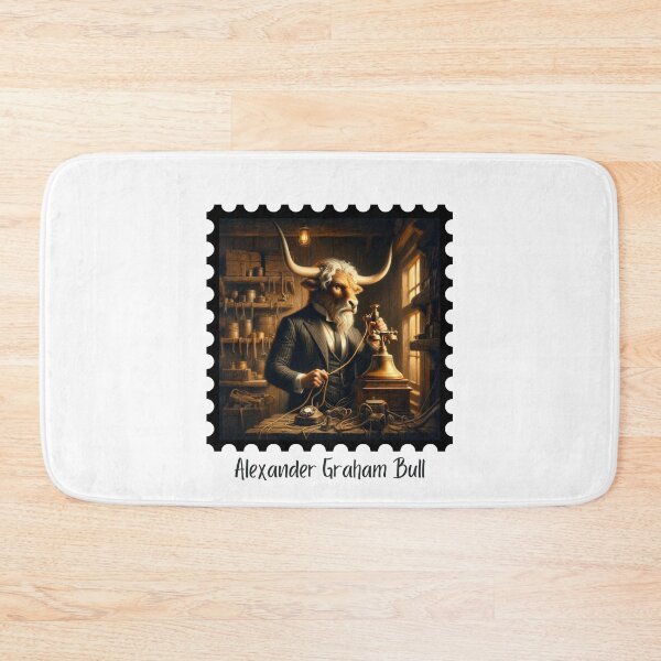Item preview, Alexander Graham Bull designed and sold by Labcoat Legends.