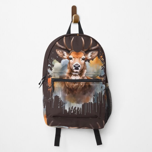 Item preview, Deer Portrait #1 - Wildlife Watercolor designed and sold by CowBonBon.