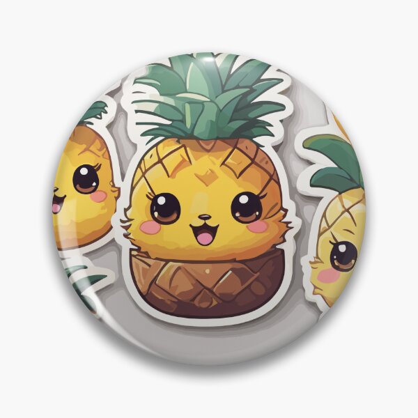 Item preview, pineapple kawaii  designed and sold by krishnajit22.