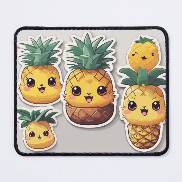 Item preview, pineapple kawaii  designed and sold by krishnajit22.