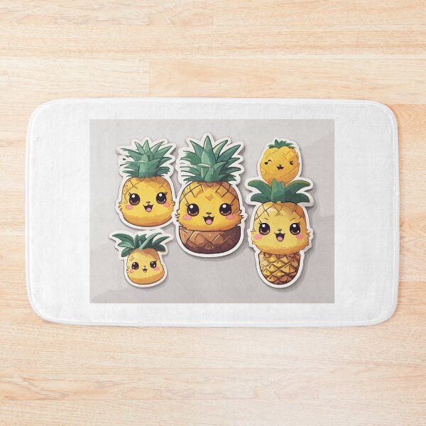 Item preview, pineapple kawaii  designed and sold by krishnajit22.
