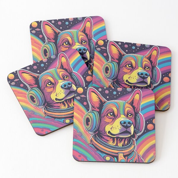 Item preview, space dog designed and sold by sophiToon.