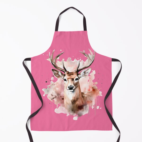 Item preview, Deer Portrait #2 - Wildlife Watercolor designed and sold by CowBonBon.