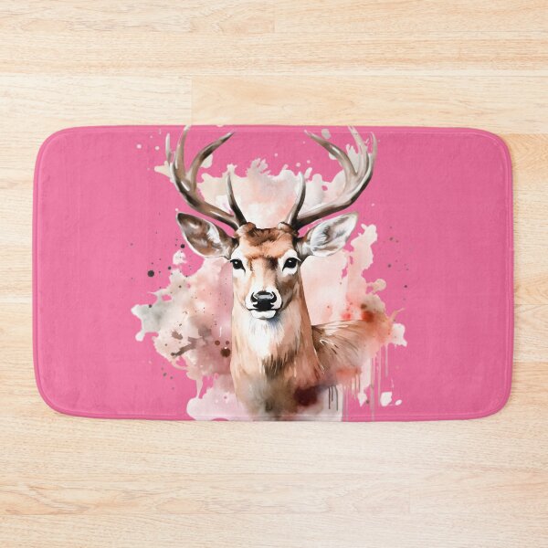 Item preview, Deer Portrait #2 - Wildlife Watercolor designed and sold by CowBonBon.