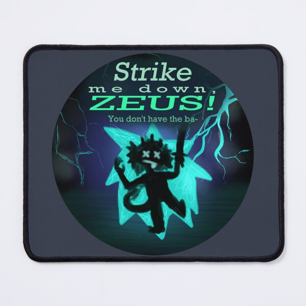 Item preview, Strike Me Down Zeus! Gillion designed and sold by JavaDraws.