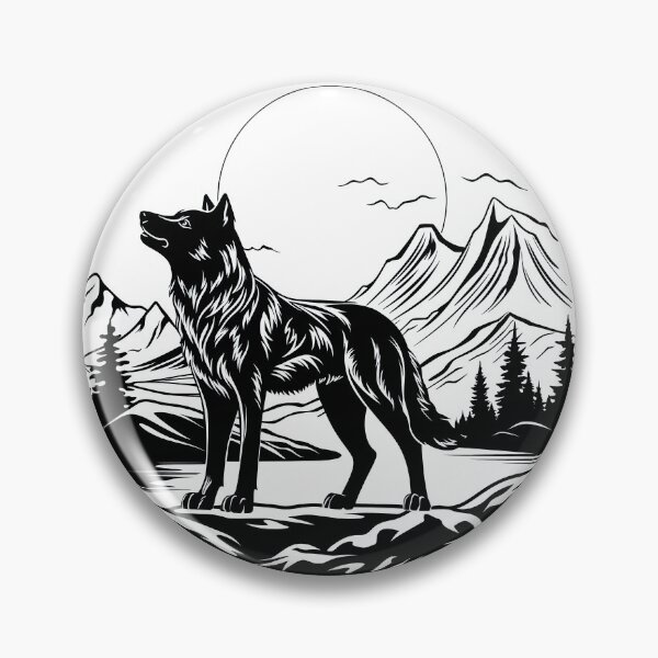 Item preview, Wolf Silhouette designed and sold by Cre8tivEndeav4s.