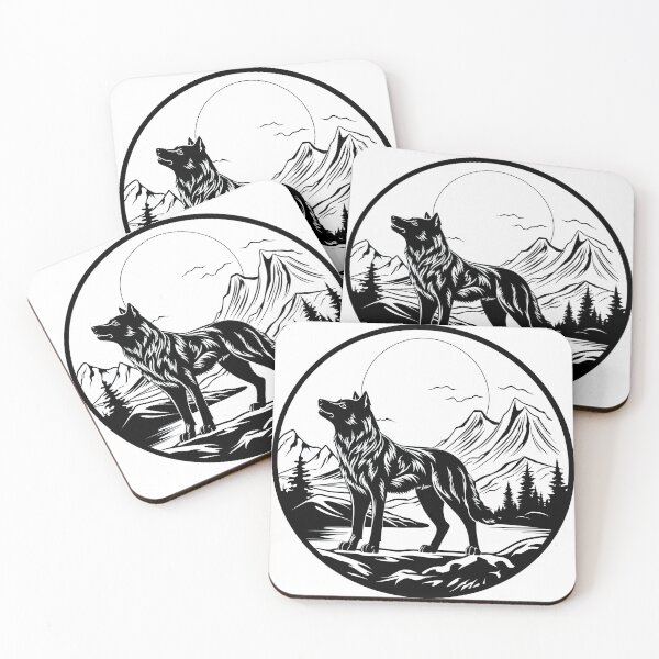 Item preview, Wolf Silhouette designed and sold by Cre8tivEndeav4s.