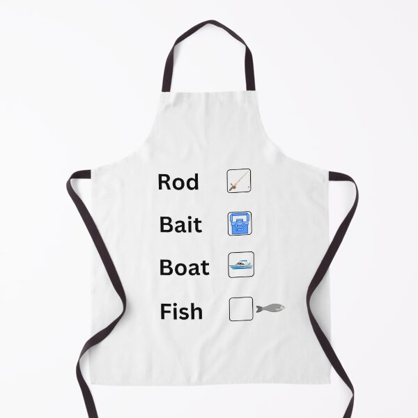 Item preview, Fishing trip checklist - Rod, bait, boat, fish designed and sold by MrLAS.