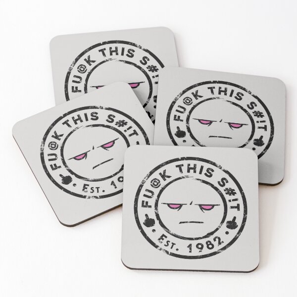 Item preview, F*ck This Sh*t Logo 1 - Censored - Pink Eyes (light backgrounds) designed and sold by FTS-Apparel.