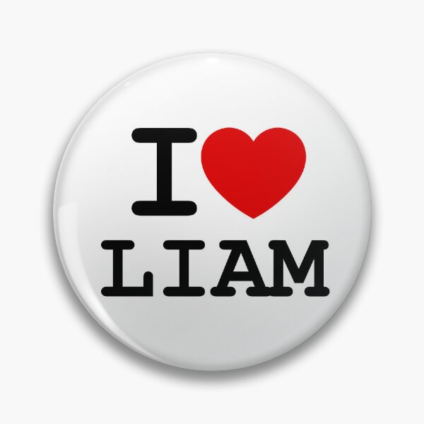Item preview, I LOVE LIAM |  I ♥ Liam | Personalized Gift For Liam  designed and sold by hottest-tees.
