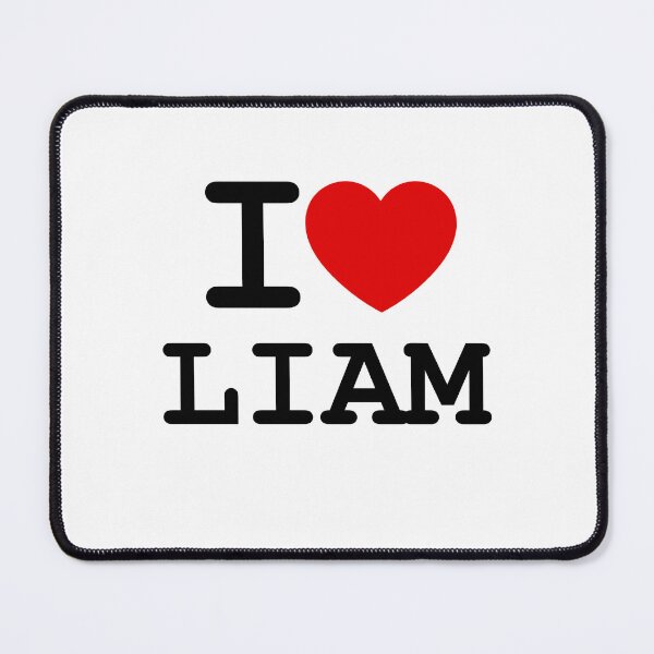 Item preview, I LOVE LIAM |  I ♥ Liam | Personalized Gift For Liam  designed and sold by hottest-tees.