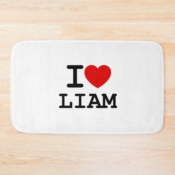 Artikelvorschau, ICH LIEBE LIAM | Ich ♥ Liam | Personalisiertes Geschenk für Liam entworfen und verkauft von hottest-tees.