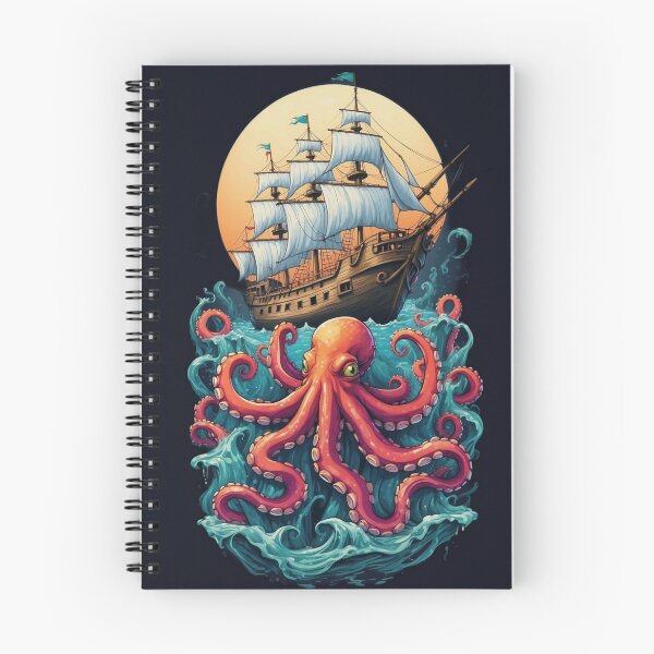 Artikelvorschau, Copy of Octopus Pirates v1 entworfen und verkauft von SimplifyCD.