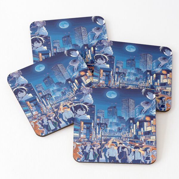 Item preview, Anime Crosswalk Desk Mat Aesthetic designed and sold by KitonicTees.