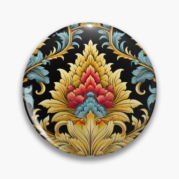 Item preview, Thai Kanok Pattern tile. designed and sold by LushRetroBloom.