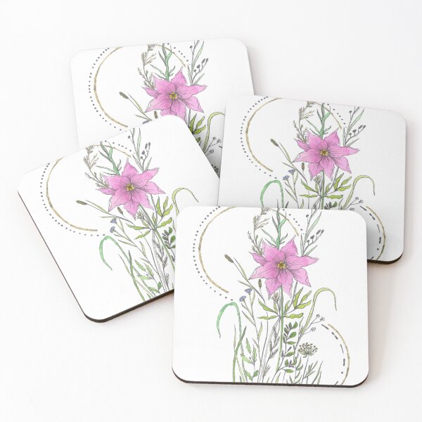 Item preview, Pink Flower designed and sold by MakenahS.