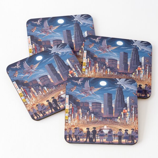 Item preview, Anime Japanese Desk Mat designed and sold by KitonicTees.