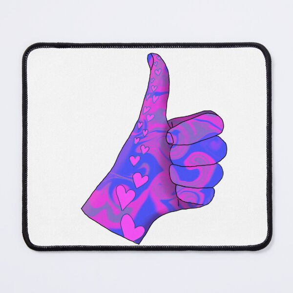Item preview, Blue, pink, purple thumbs up designed and sold by abby8re.