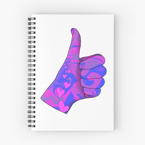 Item preview, Blue, pink, purple thumbs up designed and sold by abby8re.