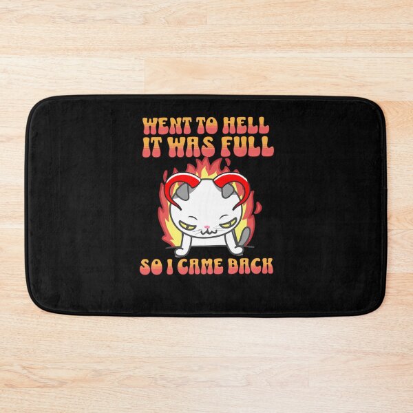 Item preview, Went to hell it was full so I came back, devilish Scottish fold cat designed and sold by BritishDelights.