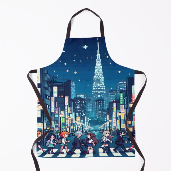 Item preview, Anime Japanese Crosswalk Aesthetic Desk Mat  designed and sold by KitonicTees.