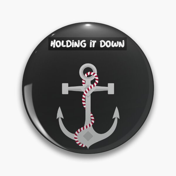 Item preview, Holding it down - Anchor fishing gift designed and sold by MrLAS.