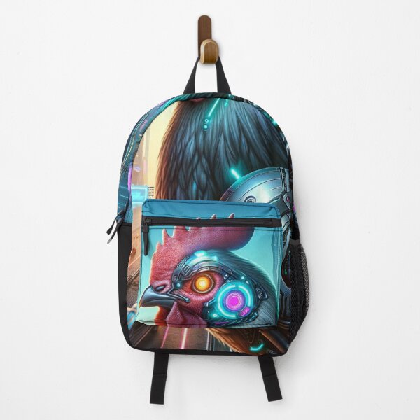 Item preview, Neon Feathers: Cyberpunk Chicken in the City designed and sold by Shams-Studio.