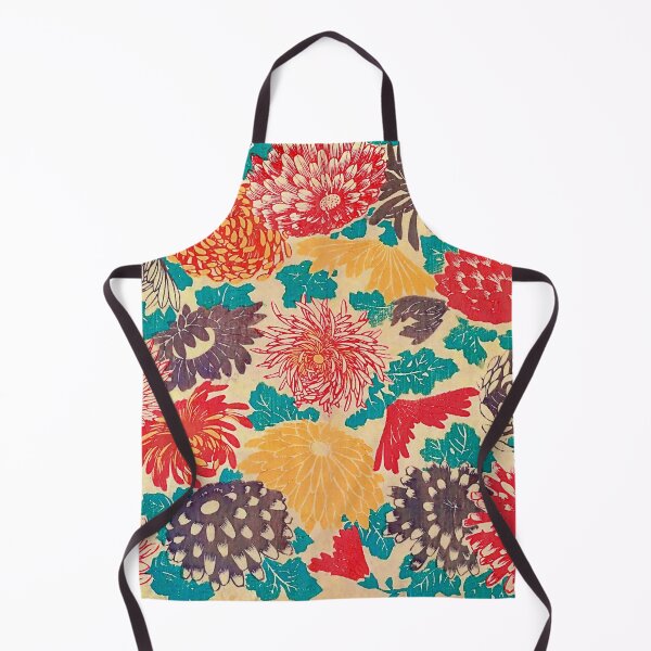 Item preview, Japanese Art, retro prints cute, chrysanthemum print, great Japan Gift! designed and sold by JapaneseClub.