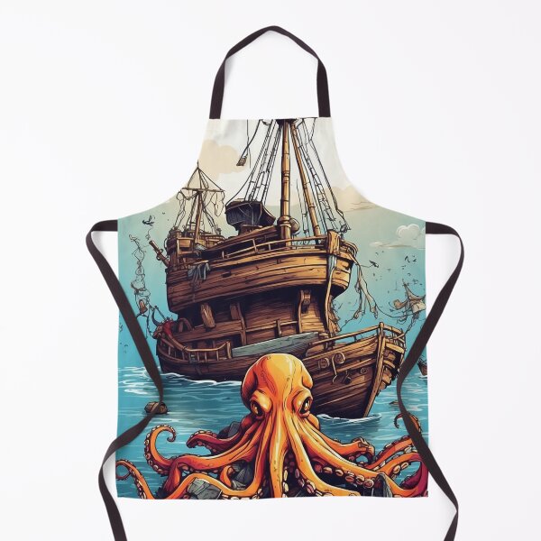 Artikelvorschau, Octopus Pirates v5 entworfen und verkauft von SimplifyCD.