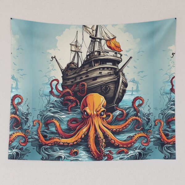 Artikelvorschau, Octopus Pirates v6 entworfen und verkauft von SimplifyCD.