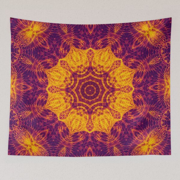 Item preview, Fire Whirl Mandala designed and sold by Richards-Art.
