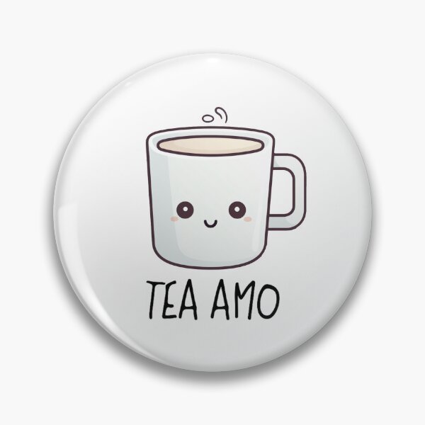 Item preview, Cute Tea Amo Mug Drawing designed and sold by MugsForReal.