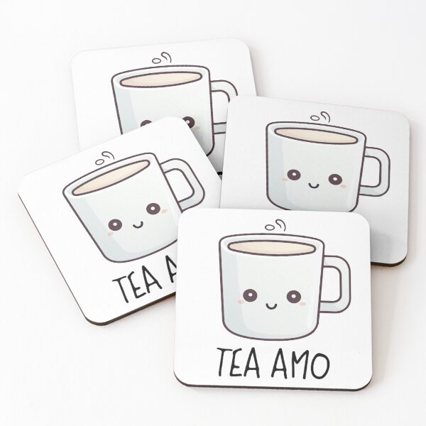 Artikelvorschau, Niedliche Tee-Amo-Becherzeichnung entworfen und verkauft von MugsForReal.