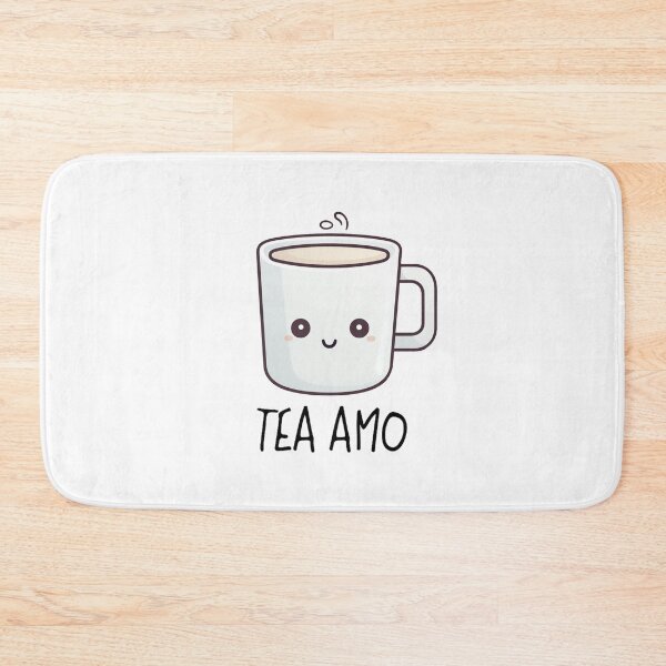 Item preview, Cute Tea Amo Mug Drawing designed and sold by MugsForReal.
