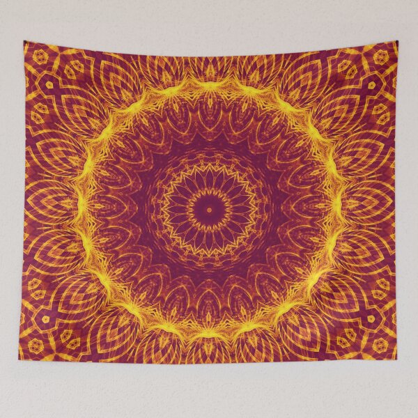 Item preview, Fiery Lace Mandala designed and sold by Richards-Art.