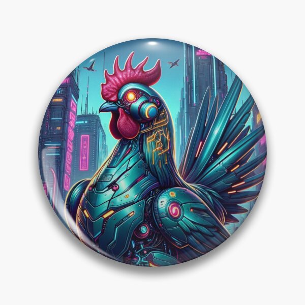 Item preview, Luminous Plumes: Futuristic Fowl in the Urban Jungle designed and sold by Shams-Studio.