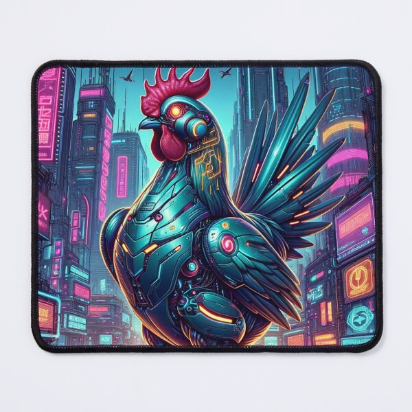 Item preview, Luminous Plumes: Futuristic Fowl in the Urban Jungle designed and sold by Shams-Studio.